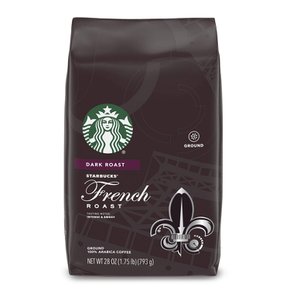 [해외직구]스타벅스 다크 프렌치 로스트 그라운드 스벅커피 793g/ Starbucks French Roast Dark Ground 28oz