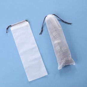 우산케이스 PVC 반투명 다용도 일자형 비닐 파우치