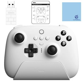 8Bitdo 얼티밋 블루투스 스위치 2.4G 컨트롤러 스위치용 (충전 도크 포함) (펌웨어)