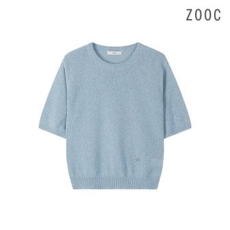 ZOOC 한지사 반팔 니트 SB_V242KSK951