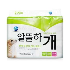 강아지 알뜰하개 패드 200매 1P 애견 화장실 배변패드