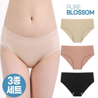 NS홈쇼핑 [퓨어블라썸][3종세트] 프리미엄 수딩 누디 노라인 팬티/빅사이즈..[34576701]