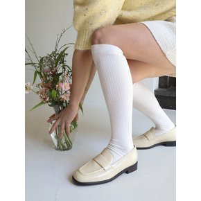 Emma loafer / butter (2cm)