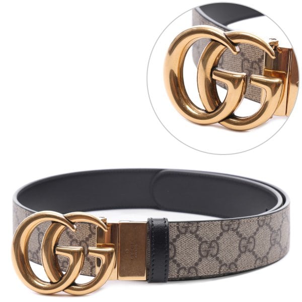 [부산점] 25FW 여성 GG 마몽 리버서블 벨트 (659416 92TIC 9769 25F)