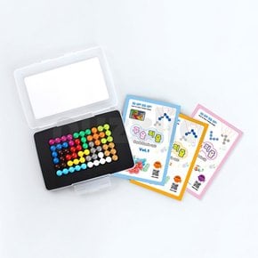구슬퍼즐 펜토미노 6x10 중급편 유아,유치,노인 놀이학습 창의력  증대+사은품