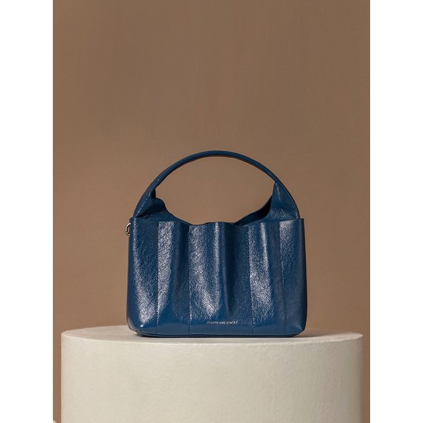 Ruffle Tote Bag Majolica Blue
