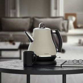 로엘 레트로 커피 드립 포트 스텐 전기 주전자 1.2L MHDP-7000