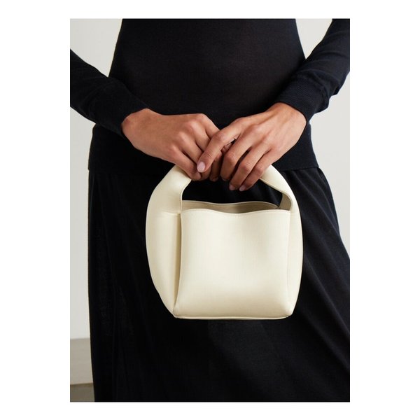 에크루  코튼 블렌드 새틴 토트백 1647597350652596