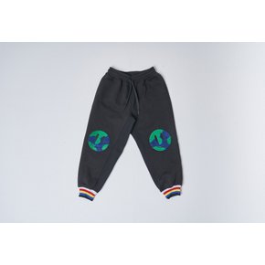 THE EARTH KNEE COVER STITCH JOGGER PANTS