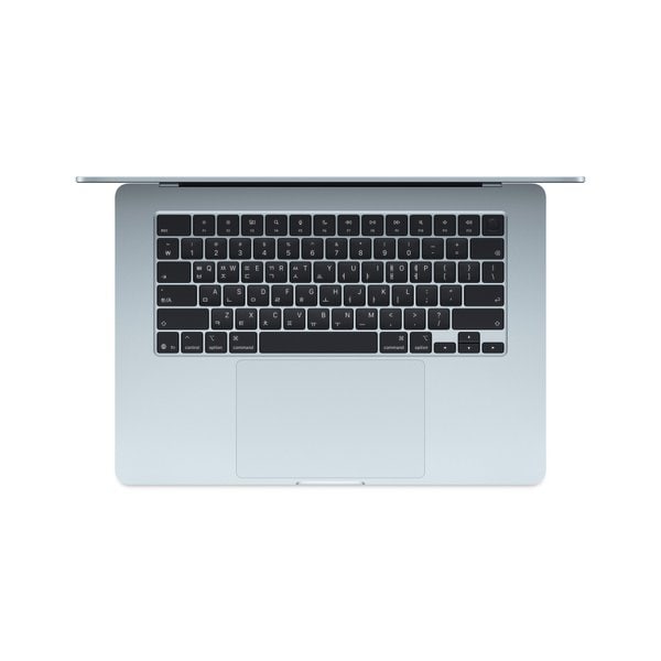 맥북에어 15 M4 (CPU 10코어/GPU 10코어) RAM 16GB SSD 256GB 스카이 블루 MC7A4KH/A