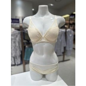 24년SS메인 커버핏자가드레이스 브라끝단레이스팬티세트 (BR1850A BP1850A CR)