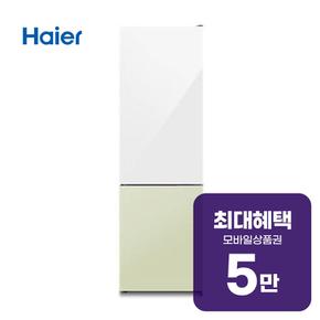 글램글라스 스마트 콤비 2도어 냉장고 244L HRP255MDWG 렌탈 60개월 월 18200원