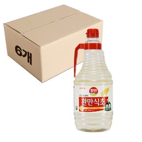 롯데 환만식초 1.8kg x 6개 박스 업소용식자재