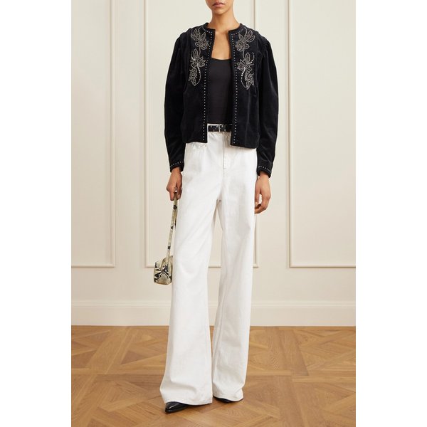 피에트라 스터드 코튼 벨벳 재킷 46376663162989619