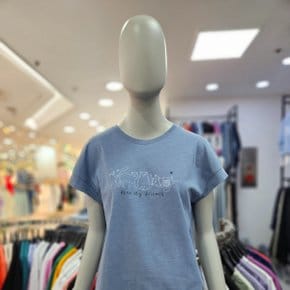여성 슬라브 프렌치소매 반팔 티셔츠 NTK531-3