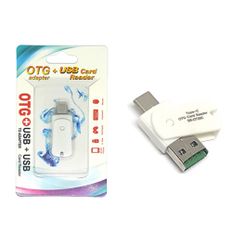 2in1 C타입 OTG 마이크로SD USB 카드리더기