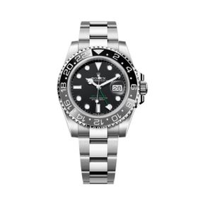 롤 GMT-마스터 2 40mm 126710GRNR 블랙 오이스터