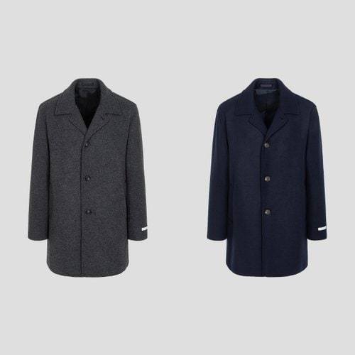 [임직원]FW24[BC4930C25] 핸드메이드 이중지 반코트 - 2중택1