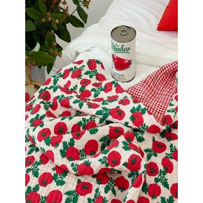 토마토 양면 4중 거즈 블랭킷 3color