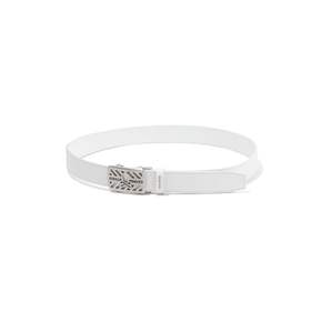 U GN SKULL EMBO LEATHER BELT 화이트 EVR LS3YB01U WH