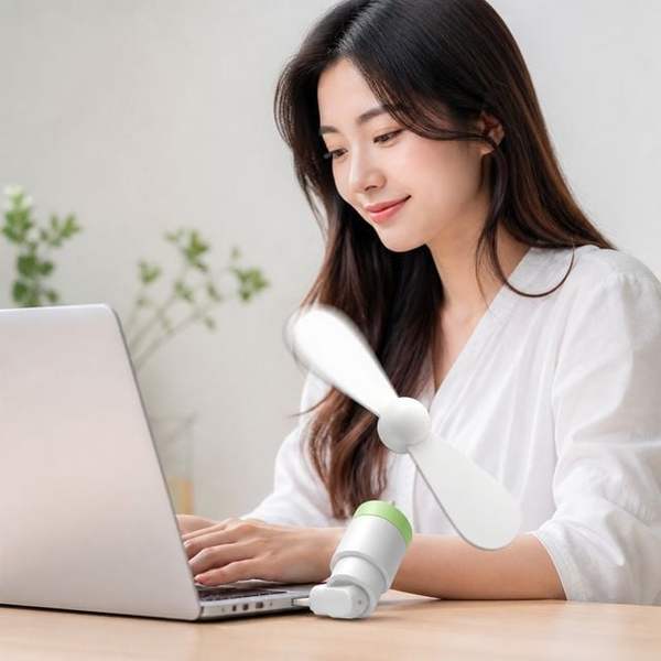 확대된 대표 USB 핸디 선풍기 휴대용 냉방 가전 실외 활동 아이템