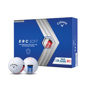 ERC 소프트 360 페이드 FADE 골프공 3PCS