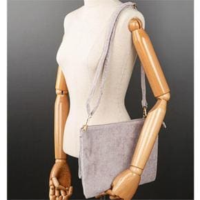 [라일리] Rly 캐주얼 골덴 핸드백 가방  메신저백 그레이 (S9507408)