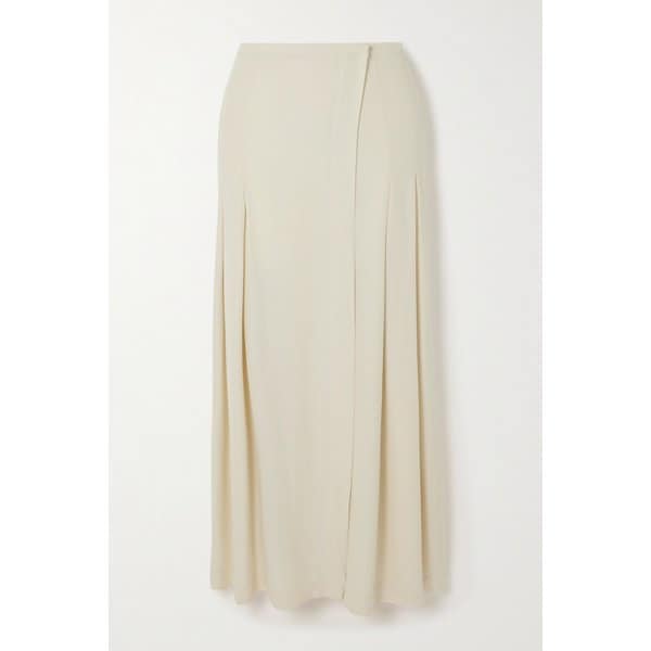 플리츠 크레이프 맥시 랩 스커트 1647597321551510