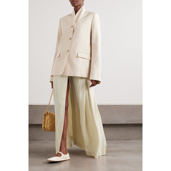 플리츠 크레이프 맥시 랩 스커트 1647597321551510