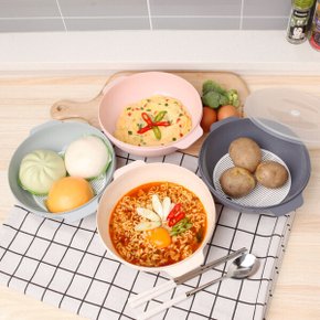쿡스 전자레인지 찜기 계란찜 라면용기 1+1 만두 호빵
