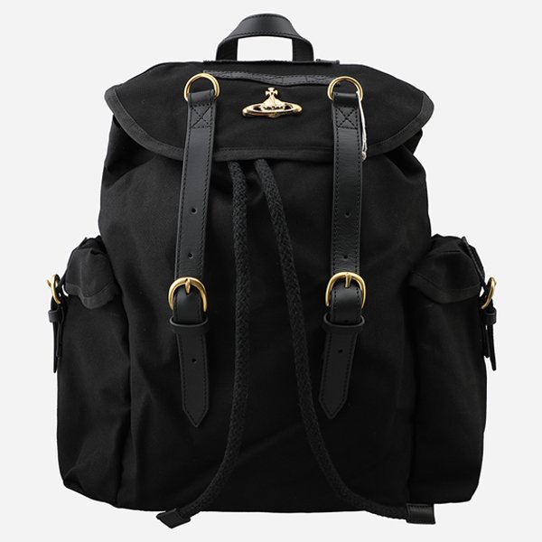 [시흥점] [비비안 웨스트우드]5F 43010072U W01CJ N401 하이랜드 백팩 블랙