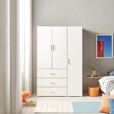 [S머니5%][비밀혜택가][made by GUUD] 일상고백 클라로 옷장 120cm (서랍형이불장형)