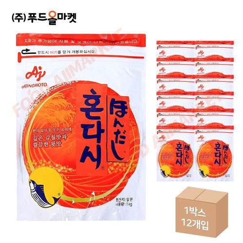 아지노모도 혼다시 한박스 (1kg x 12ea)