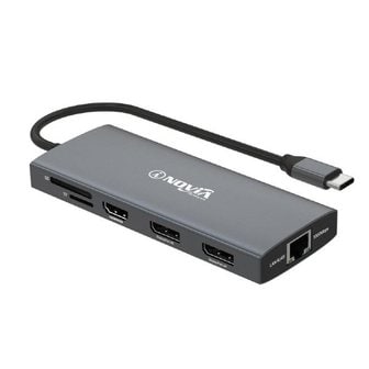  아이노비아 USB C타입 12in1 노트북 멀티허브 IHC12HL