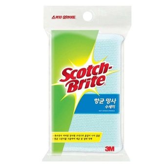  3M 스카치브라이트 향균 망사 수세미 NET-1 1개입