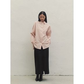 BASIC OVERSIZED-FIT LOGO SHIRT PINK MBDFTO008PK