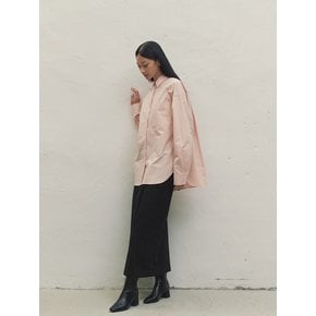 BASIC OVERSIZED-FIT LOGO SHIRT PINK MBDFTO008PK