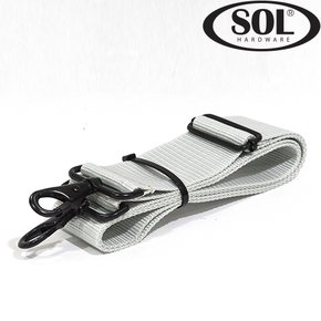 SOL 마칭 스네드럼 끈 (벨트)  회색(Grey) BS-2