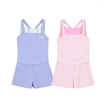 네파키즈 24SS   KK43010 래시가드 레이어드 올인원