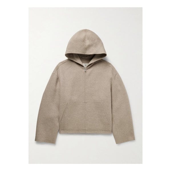 도베리아 더블페이스 울 캐시미어 블렌드 펠트 후드 재킷 46376663162902739