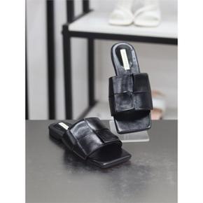 세이브존03 컴포트 위빙 스트랩 1.0cm 플랫 뮬 샌들 (WO)23S10436BB3W (S10154890)