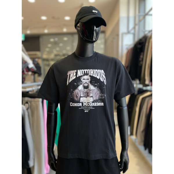 [여주점] UFC 맥그리거 반팔티 블랙 U2SSV2358BK