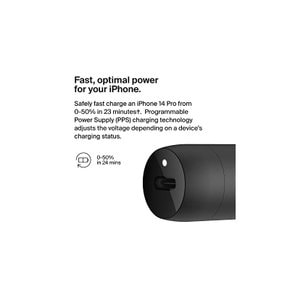 Belkin Boost↑Charge™ 30W 고속 차량 충전기 콤팩트 디자인 US