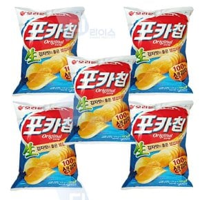 오리온 포카칩 오리지날 137g 5봉 (WEB1176)