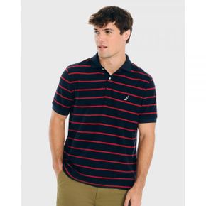 5210095 NAUTICA Navtech Sustainably Crafted Stripe Polo - Navy