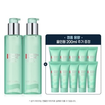 비오템옴므 [2+1] 아쿠아파워 올인원 200ml 듀오 세트 (+올인원 200ml 정품용량, 파우치)