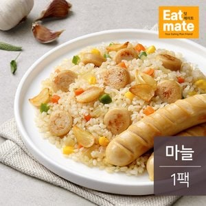 잇메이트 닭가슴살 소시지볶음밥 마늘맛 1팩 (200g)