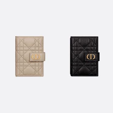 DIOR 디올 여성 Caro Dandeliona 카드홀더 지갑 98802694