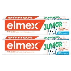 (독일) 엘맥스 elmex 주니어 치약 6~12세 75ml 2개