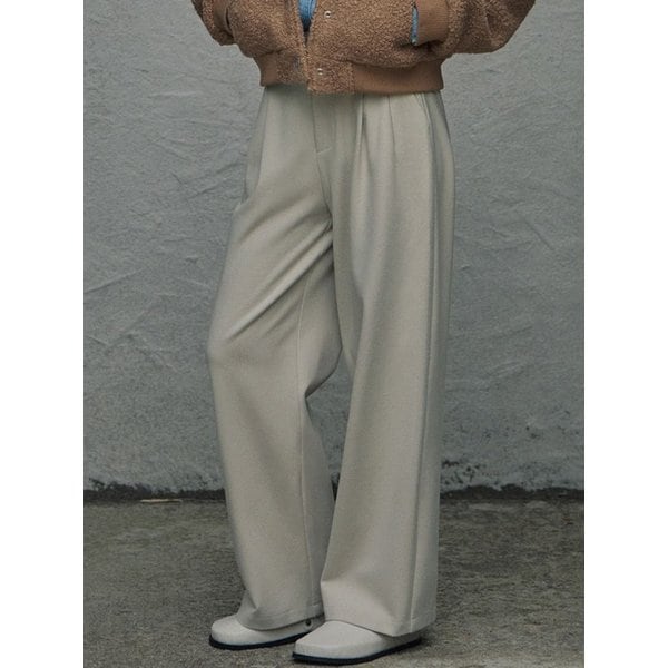 라코루 투 턱 와이드 슬랙스